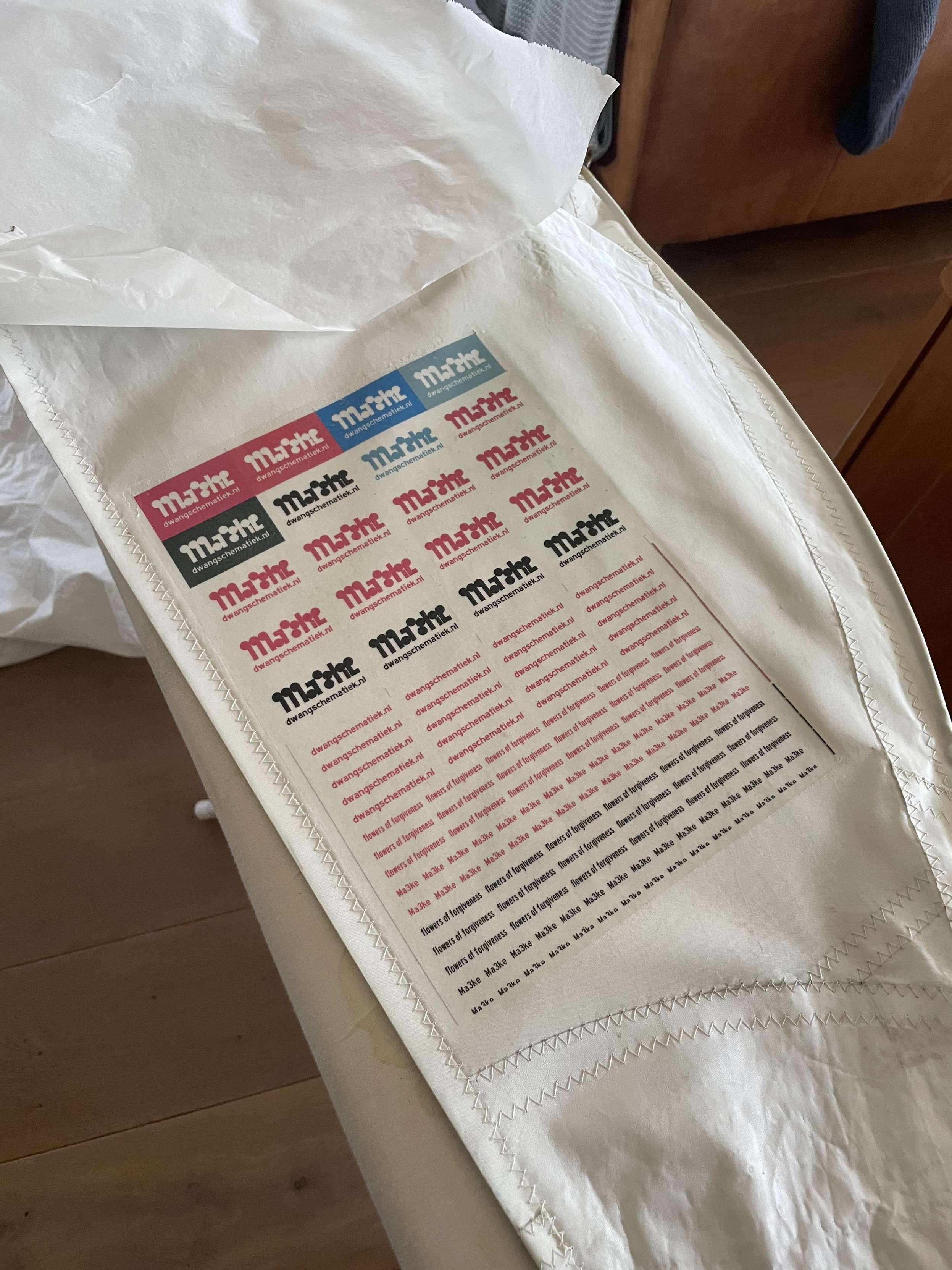 The transferred labels!